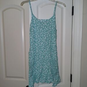Wild Fable Teal Floral Dress